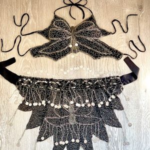 Beaded Gypsy or Belly Dancer Costume